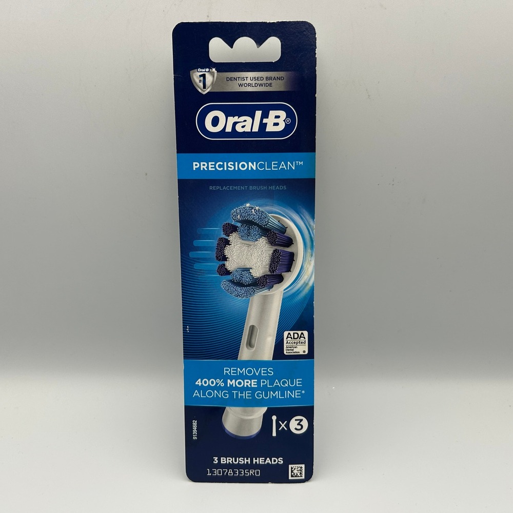 Oral-B Precision Clean Replacement Electric Toothbrush Heads 3 Count EB20
